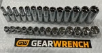Gearwrench 28 Pc 3/8" Dr Point Short & Deep Metric Socket Set 6-19MM. Fixed Price $82.99.