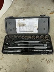 Midland Supply Socket Set 1/2 Drive 20PCS, Made In Usa. Fixed Price $120.00.