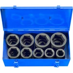 9PC 1" One Inch Drive Deep Big Size Air Black Impact Socket Wrench Tool Set. Fixed Price $92.99.