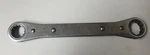 Snap On R2024A - 5/8" 3/4" Flat Offset 12PT Ratcheting Box End Wrench. Fixed Price $19.95.
