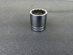 #BO288 Snap-on Tools Usa New 1/2" Drive 12-POINT Sae 1-3/16 Socket SW381. Fixed Price $49.95.