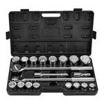 Pittsburgh 3/4 In. Drive Metric Jumbo Socket Set, 20-PIECE Hand Tool, New. Fixed Price $49.99.