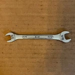 Vintage S-k Sk Tools 0-1214 3/8" X 7/16" Double Open End Wrench Usa. Fixed Price $9.00.
