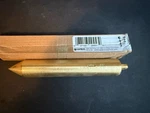 Apex Tool Lufkin 20OZ Image Solid Brass Cylindrical Plumb Bob Unmarked TT590N. Fixed Price $24.95.