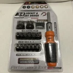 Performance Tool W9082 34 Piece Ratcheting Bit And Socket Set. Fixed Price $23.35.