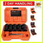 Twist Socket Set With Center Punch Bar, 6PCS 1/2" Drive Metric Lug Nut Remove.... Fixed Price $49.39.
