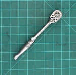 Snap On Tools 3/8" Drive Quick Release Standard Handle Ratchet F713. Fixed Price $65.00.