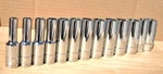 Matco Silver Eagle Tools 13 Piece 1/4 - 7/8" Sae 3/8 Drive Deep Socket Set Mint. Fixed Price $99.95.