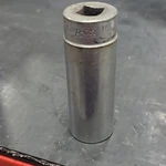 Snap-on FVS221 1/2 Deep Length 12-POINT Chrome Sae Alloy Steel Socket. Fixed Price $13.00.