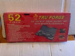 1990'S Vintage 52 Piece Socket Set 1/4",3/8" And 1/2" Drive New Oldstock (china). Fixed Price $28.99.