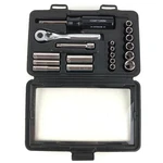 Craftsman Usa 1/4" Drive 19 Pc Sae Socket Wrench Set Case Vintage 34800 Tool Vtg. Fixed Price $54.97.
