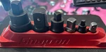 #BN603 Snap-on Tools 1206GS 6-PIECE Combination Square Drive Adapter Set. Fixed Price $139.99.