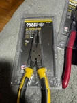 Klein Tools J206-8C Pliers, All-purpose Needle Nose, Spring Loaded, Cuts, Strips. Fixed Price $35.50.