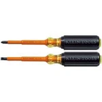 Klein Tools 33532-INS 2-PIECE Cushion-grip Insulated Screwdriver Set. Fixed Price $47.22.