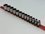 Matco Tools Usa SB136TA 13PC Sae 1/4-1 Shallow Socket Set, Point, Easy Read. Fixed Price $189.99.