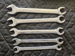 Snap-on RXS605 6-POINT Open-end/flare Nut Wrench Set 5PC 3/8 5/8. Fixed Price $125.00.