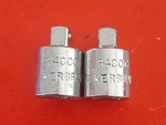2 - Nos New Herbrand Adapter Reducer Socket 3/8 Drive Female To 1/4. Fixed Price $10.43.