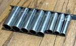 Cornwell Tools 3/8" 13/16" Sae Deep Socket Set Lot Drive 6-PT. Fixed Price $115.00.