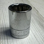 13/16 Sk Tools Usa, 40126, 1/2 Drive, Point Sae Chrome Standard Socket, Nos. Fixed Price $9.10.
