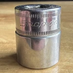 Snap On Tools 19MM Shallow Socket 3/8" Drive 6 Point FSM191 Made Usa. Fixed Price $13.95.