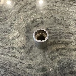 Snap-on SWM161 1/2" Drive 12 Point 16MM Metric Shallow Socket New. Fixed Price $34.00.