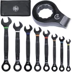 Klein Tools 69408G 8PC Sae 90-TOOTH Ratcheting Wrench Set 5/16-3/4. Fixed Price $85.45.