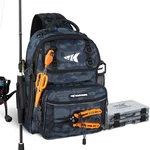 Kastking Baitspace Fishing Sling Bag, Backpack With Rod & Beverage. Fixed Price $35.69.