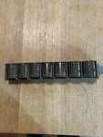 Vintage Craftsman Series 7-PIECE 12 Point 3/8 Drive Metric Socket Set 20-28MM. Fixed Price $25.00.