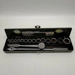 Sk Professional Tools Pieces Set 4116-6 Drive Socket 1/2 + Metal Case. Fixed Price $139.99.