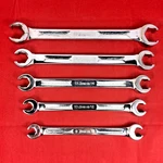 Snap-on 9MM-21MM RXM605 Metric Double End Flare Nut Line Wrench Set. Fixed Price $145.00.