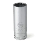 Gearwrench 1/2" Drive 12 Pt. Deep Socket, 30MM - 80826 3.031 In, Chrome. Fixed Price $20.99.
