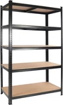 2000LBS Capacity Garage Storage Shelves Heavy Duty 5-TIER Steel Shelf. Fixed Price $86.99.