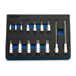 Capri Tools Triple Square Bit Socket Set, 14-PIECE (xzn Set/master). Fixed Price $49.88.