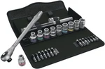 Wera With Push-through Square, 1/2" Drive, Imperial 8100 Sc Jeu Cliquet Zyklo. Fixed Price $309.44.