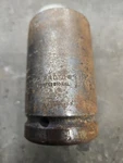 Proto Tools 10024LS 1" Drive Dual 1-1/2" Hex, 13/16" Round Budd Wheel Socket Us. Fixed Price $49.00.