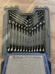 Blue-point 100PC 1/4" & 3/8" Dr Service Set Ratchets Sockets Wrenches. Fixed Price $550.00.
