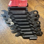Craftsman Tools 7-PC. Universal Design Sae Ratcheting Wrench Set, 21028. Fixed Price $44.99.