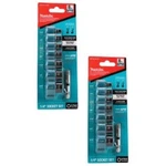 Makita E-01703/T-02369 8-PIECE 1/4IN Impact Socket Set (2-PACK). Fixed Price $33.95.