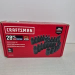 Craftsman CMMT42031 Impact Bit Socket Set 28 Pc - Black / Brand New Ships Fast. Fixed Price $65.10.