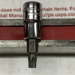 Snap On Tools TTX27E Usa New 1/4" T27 Torx Bit Socket Driver. Fixed Price $37.50.