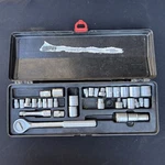 Vintage Forgemate No. 2438M Socket Set Case See Description Incomplete. Fixed Price $10.13.