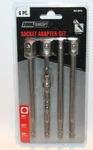 Shop Tools 252-0475 6 Piece Socket Adapter Set 1/4" 3/8" 1/2" Drive. Fixed Price $14.50.