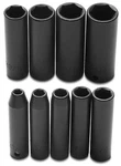 Proto J72112 9 Pc Deep Impact Socket Set 3/8"DR. 1/4"- 3/4" 6 Pt Usa. Fixed Price $97.50.