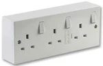 Pro Elec 1-WAY To 3-WAY Switched Socket Converter. Fixed Price $47.95.
