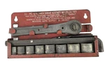 Vintage 11 Piece Western Auto 1/2" Drive Socket Wrench Set HR2913. Fixed Price $20.69.