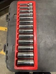 Snap On 1/2 Inch Drive Socket Set Standard. Fixed Price $540.00.