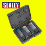 Sealey Alloy Wheel Ultra-power Impact Socket Set 3PC 1/2"SQUARE Drive SX039. Fixed Price $65.05.