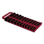 Lisle 40900 1/2" Drive Magnetic Socket Holder, Red, 22 Capacity. Fixed Price $43.50.