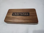 Craftsman Limited Edition Titanium Wrench Set Wooden *case Only*. Fixed Price $9.00.