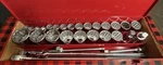 Wright Tool 28PC Sae 618 Socket Set 3/4 Dr 12PT Std 2-3/8 Box Usa. Fixed Price $840.65.